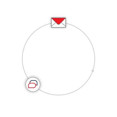 multichannel graphical representation businessman layer 2